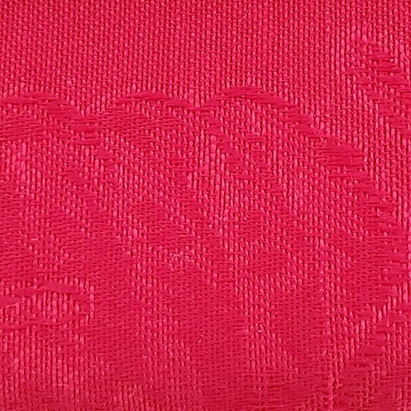 Better Homes Oval Tablecloth Red Damask 60x84 Christmas Holiday Winter New - Picture 5 of 10